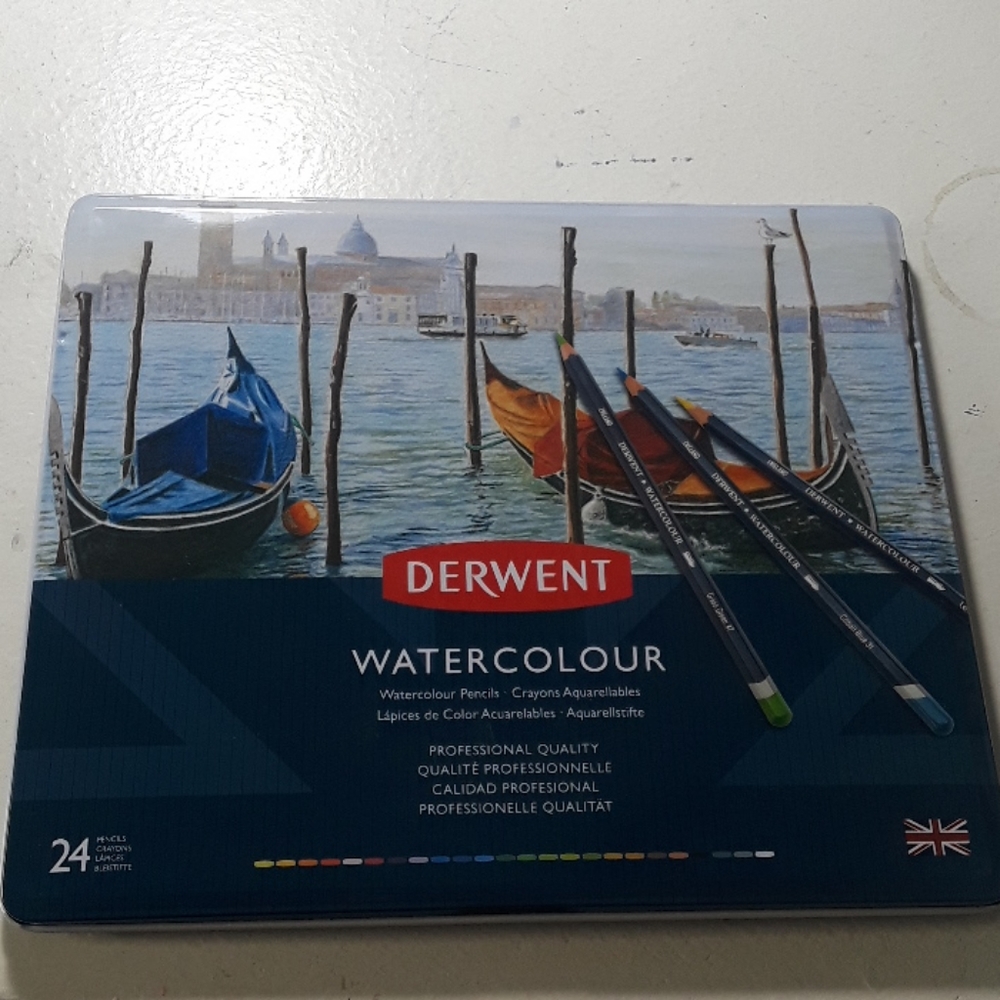 NIB Derwent watercolour pencils